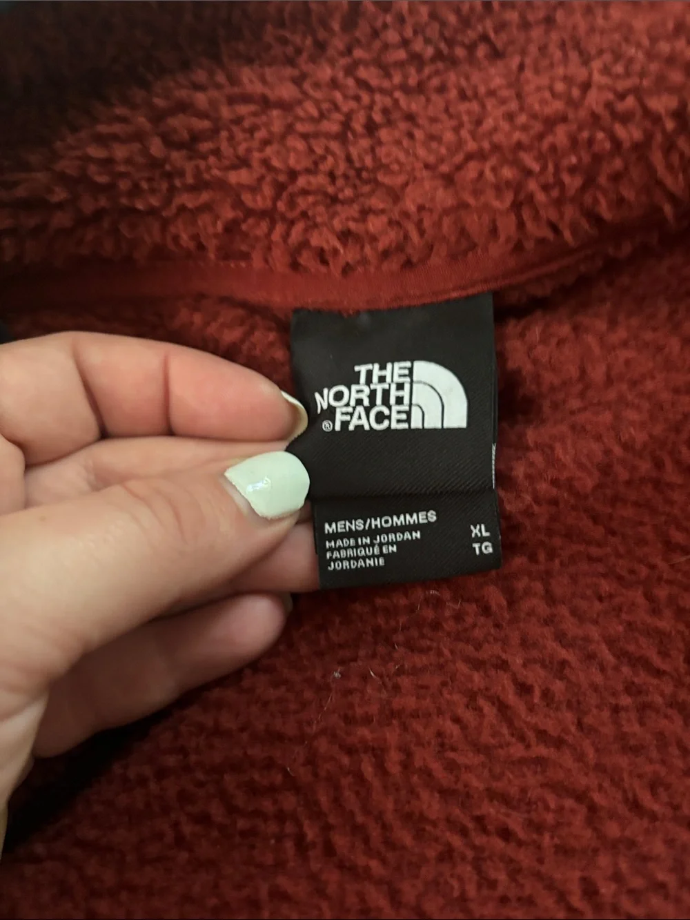 The North Face cozy sherpa